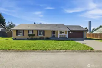 Welcoming curb appeal with expansive front lawn and classic rambler design greets you when you drive up to your new home! By the way--the roof is only four years old!