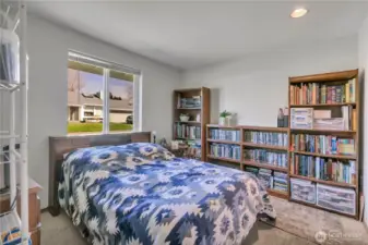 The 3rd bedroom is large plus there is a walk-in closet--not in the picture and just to the right.