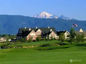 The Lynden Homestead Clubhouse includes swimming pool, workout center, fitness classes, golf, with both tennis and pickleball nearby.