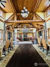 Lodge inside