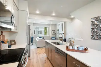 Photos are of community model home in a similar plan.