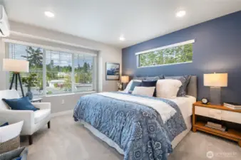 Photos are of community model home in a similar plan.