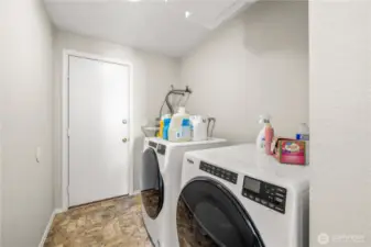 Laundry with Garage Access.