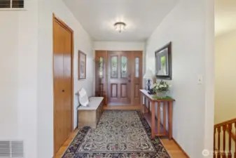 Foyer- impressive entrance