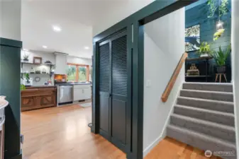 Beautifully updated throughout with special touches like the landing midway up the stairs - full of charm and personality!