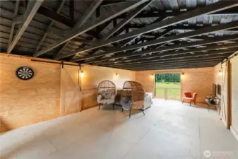 Another view of the loft, complete with an additional large window. Imagine the endless ways to use this beautiful space.