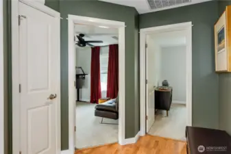 Hallway to bedrooms.