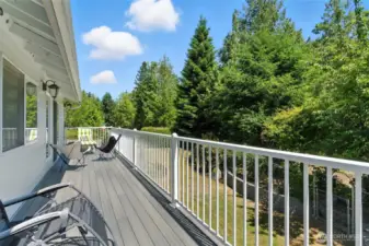Deck off of Kitchen
