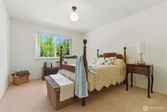 Bedroom on main level
