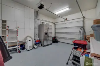 1 car attached garage.