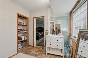 Master bathroom