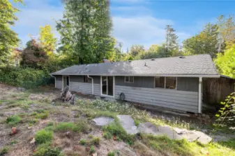 View of home from back