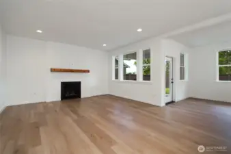 Living Room - Features and colors may differ.