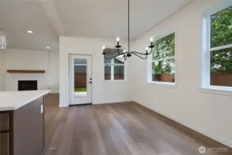 Dining Area - Features and colors may differ.