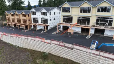 The first townhomes will be completed by April 2026.