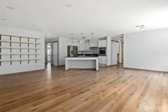 Open concept living, perfect for creating memories!