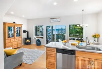 Very comfortable layout on main level.