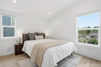 Primary bedroom with en suite.