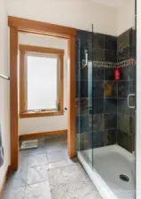 Primary bath walk in shower