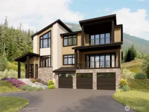Rendering of potential home.