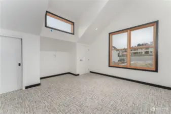 Upstairs second primary bedroom with bathroom