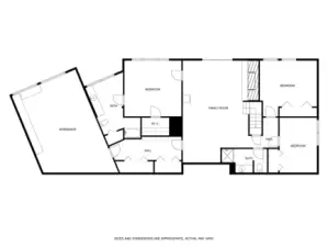 Lower Level Floorplan