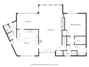 Main Level Floorplan