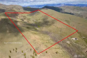 Public land on the North and East boundaries.