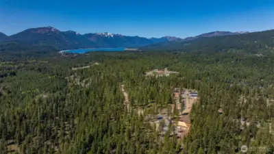 The Uplands Aerial view