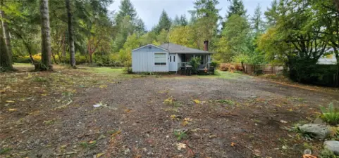 This is the 3rd on this 2.5 Acres.  This is a 2 bedroom home.