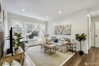 Nice and bright open concept.. Semi private entrance.. The only unit on this wing/floor