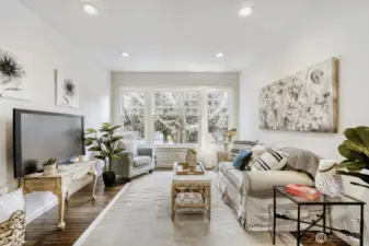 What a peaceful view to come home to