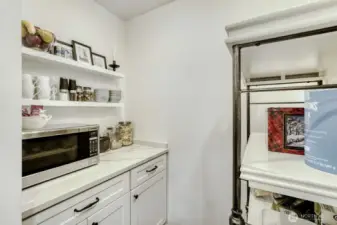 More storage or use as a work space?