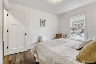 View from your bed.. So peaceful for a good night's sleep