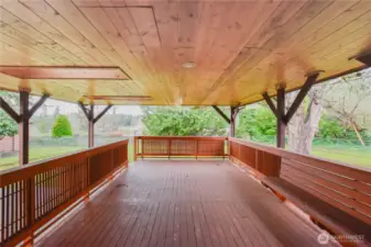 Main Home covered patio