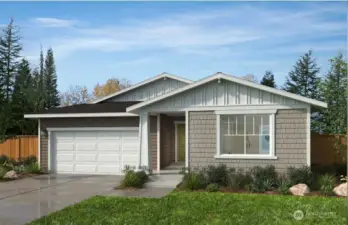 Virtual rendering elevation B