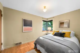 2 of 2 bedrooms on the main floor.