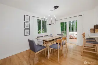 Nice dining area
