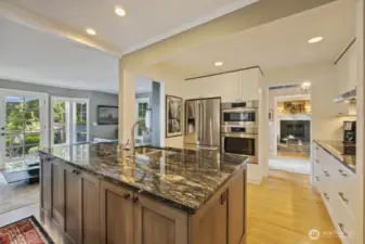 Upgraded cabinetry and countertops