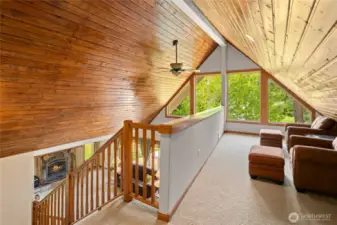 Loft sitting area