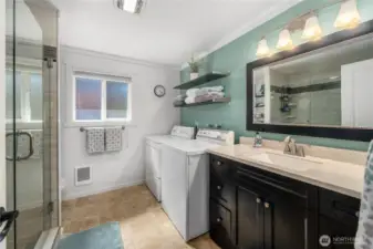Bath and laundry