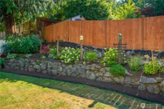 Garden area
