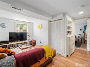 Downstairs living