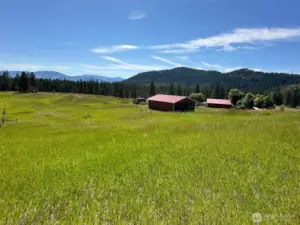 View of Machine Shed-Hay Barn