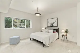 downstairs bedroom