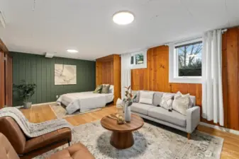 Murphy bed makes for a perfect guest area