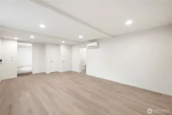 Huge light filled living room