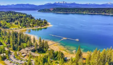 The Alderbrook Resort is another great place to gather with the community. It is a beautiful spot and you might be interested in the social events they have and the club that's available for you to join.