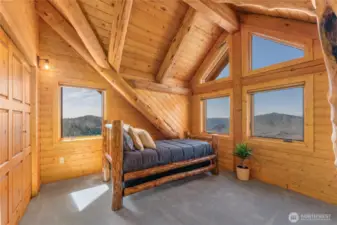 View of upstairs Twin Bedroom.