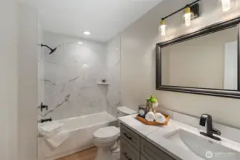 Downstairs bathroom.